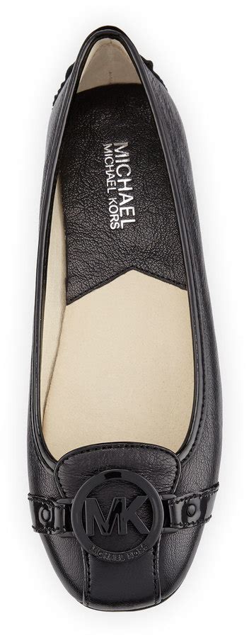 michael michael kors fulton moccasin black|fulton studded moccasin.